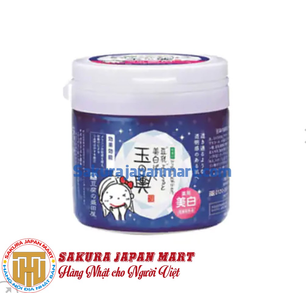 Mặt nạ đậu hũ Tofu Moritaya 150g (2 Loại) W (xanh - dưỡng trắng)